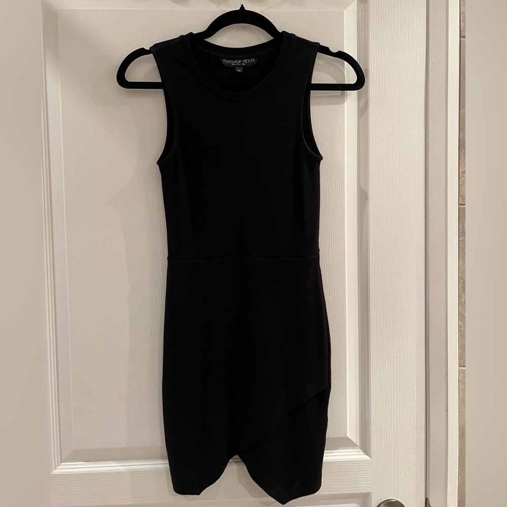 TopShop Petite Black Mini Dress